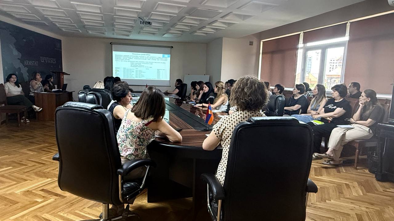 SDMX ստանդարտին նվիրված դասընթաց Արմստատի անձնակազմի համար